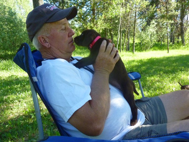 It would take one special beer to take the place of puppy breath.  I never get tired of this !!!!