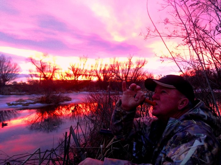 It's now shooting time and the birds are all beginning to take flight.  Let's hear some of that magical music from your duck call Bob, and draw some to the dekes.